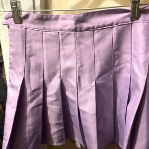 purple 🟣 tennis skirt